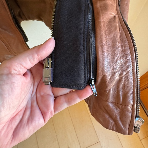 NWT Lamarque Arlette leather biker jacket all saints rag & bone free people - Picture 4 of 14